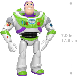 Mattel Disney Pixar Toy Story 5 - Buzz Lightyear Space Ranger, action figure da 18cm con 10 punti di articolazione