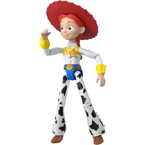 Mattel Disney Pixar Toy Story 5 - Jessie Cowgirl, action figure da 22,5cm con 12 punti di articolazione, cappello removibile 