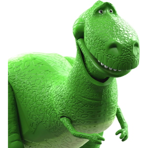 Mattel Disney Pixar Toy Story 5 - Rex il Dinosauro Verde, action figure da 18,5 cm con 8 punti di articolazione