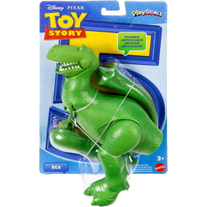 Mattel Disney Pixar Toy Story 5 - Rex il Dinosauro Verde, action figure da 18,5 cm con 8 punti di articolazione