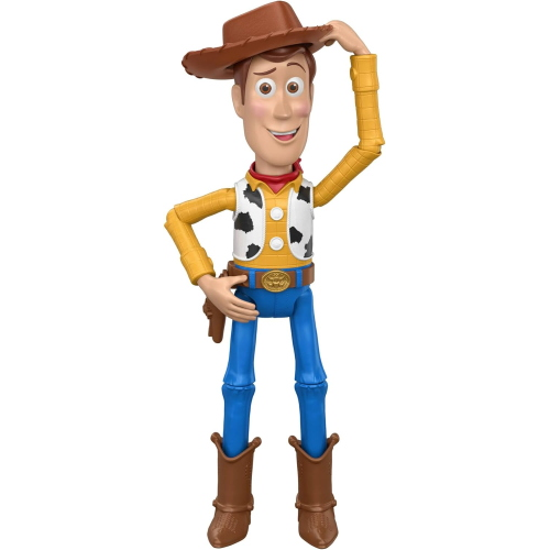 Mattel Disney Pixar Toy Story 5 - Woody "Ciao, amico!", action figure da 30cm con 14 articolazioni mobili, funzione speciale