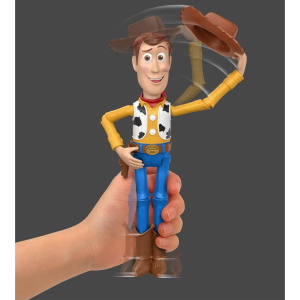 Mattel Disney Pixar Toy Story 5 - Woody "Ciao, amico!", action figure da 30cm con 14 articolazioni mobili, funzione speciale