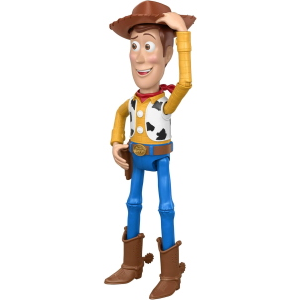 Mattel Disney Pixar Toy Story 5 - Woody "Ciao, amico!", action figure da 30cm con 14 articolazioni mobili, funzione speciale