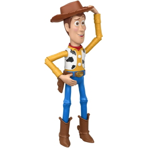Mattel Disney Pixar Toy Story 5 - Woody "Ciao, amico!", action figure da 30cm con 14 articolazioni mobili, funzione speciale