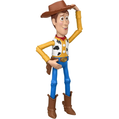 Mattel Disney Pixar Toy Story 5 - Woody "Ciao, amico!", action figure da 30cm con 14 articolazioni mobili, funzione speciale