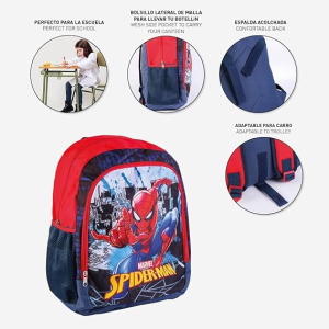 MARVEL ZAINO AMERICANO SPIDER-MAN, 41X32X14 CM.