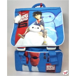DISNEY ZAINO BIG HERO ESTENSIBILE IDEALE PER LA SCUOLA ELEMENTARE, AZZURRO BIANCO 44X32X14