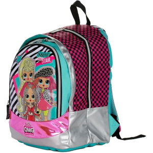 GIOCHI PREZIOSI ZAINO LOL ROUND XL , L.O.L Surprise! Zaino Scuola Elementare Bambina,3 Scomparti Round 