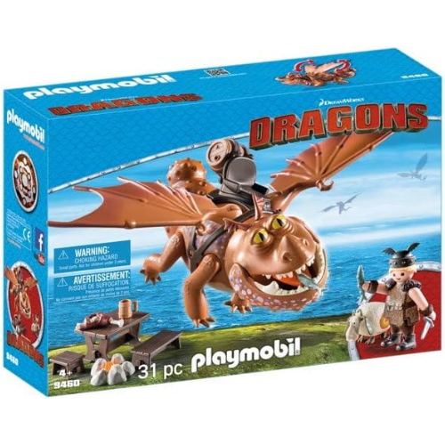 Playmobil 9460 Giocattoli - Frusta di osso di pesce e carne per bambini, unisex