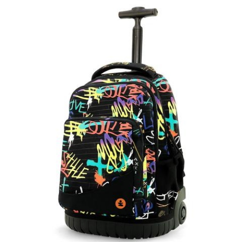 beSMART - ZAINO TROLLEY PREMIUM SPRAY ART - ART.271007