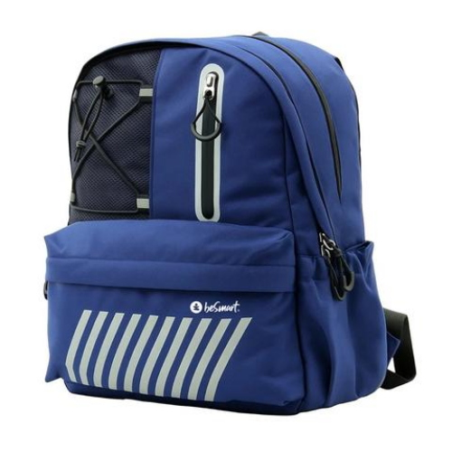 beSMART - ZAINO DOPPIO SCOMPARTO NORTH BLUE ART.27958