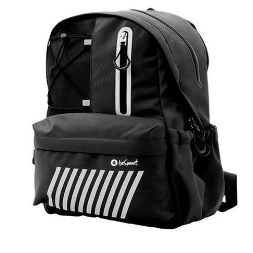 beSMART - ZAINO DOPPIO SCOMPARTO NORTH BLACK ART.27957
