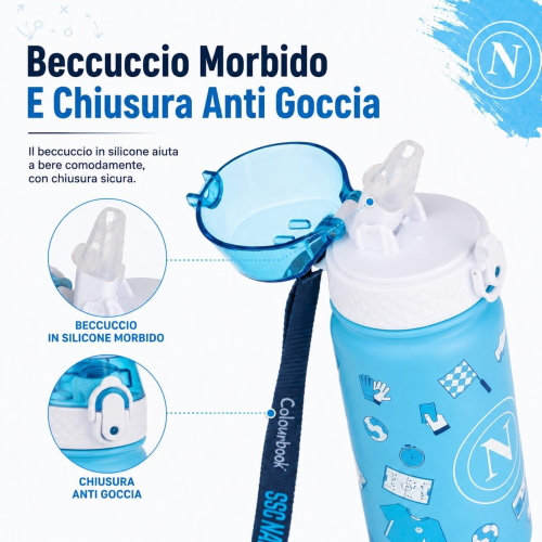COLOURBOOK SSCN26014 BORRACCIA 400ML SSC NAPOLI 