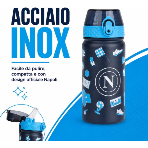 COLOURBOOK SSCN26014 BORRACCIA 400ML SSC NAPOLI - BLU