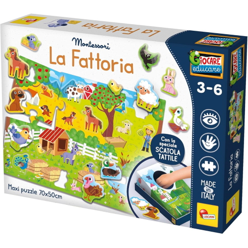 LISCIANI 95179 MONTESSORI LA FATTORIA - 3/6 ANNI