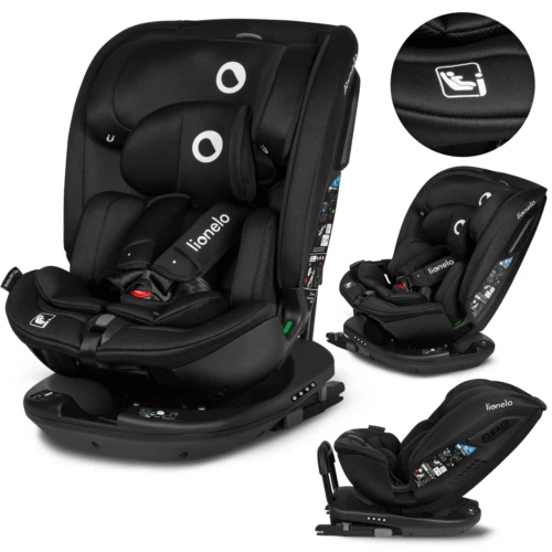 SEDIA AUTO per bambini Lionelo Bastiaan RWF i-Size 0-36 kg ISOFIX 360°...