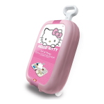 HELLO KITTY Trolley Made in Italy, Album da Colorare, Stickers, Pennarelli e Matite, Set Timbrini Bimbi