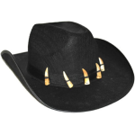 FUNNY 50302 CAPPELLO COWBOY Nero Crocodile