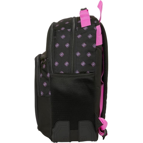 K-POP DEMON HUNTERS ORIGINAL - ZAINO ESTENSIBILE NERO, comodo e versatile, resistenza, 28,5 x 15 x 41 cm