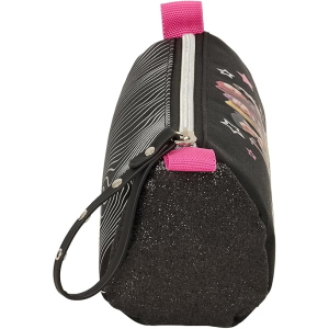 K-POP DEMON HUNTERS ORIGINAL - ENERGY - Astuccio NERO con cerniera e scomparto per bambini, 21 x 7 x 8 cm