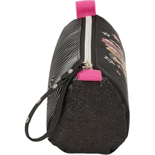 K-POP DEMON HUNTERS ORIGINAL - ENERGY - Astuccio NERO con cerniera e scomparto per bambini, 21 x 7 x 8 cm