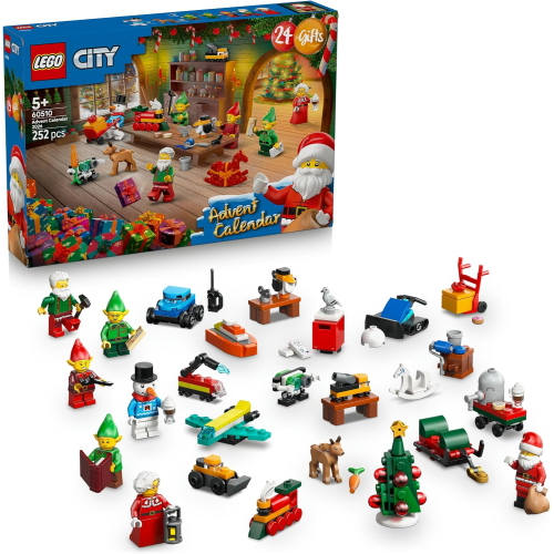 LEGO 60510 CITY CALENDARIO DELL'AVVENTO