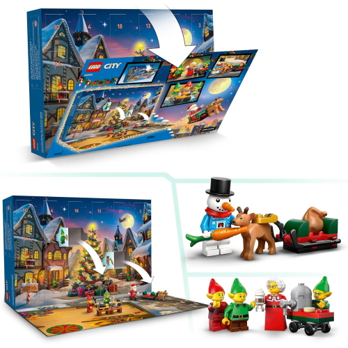 LEGO 60510 CITY CALENDARIO DELL'AVVENTO