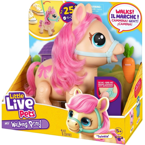 ROCCO GIOCATTOLI 20486320 LITTLE LIVE PETS PELUCHE PONY