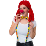 FUNNY 55278 SET CLOWN ( BRETELLE, NASO, PAPILLON)