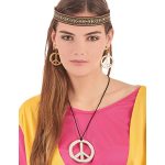 FUNNY 60418 HIPPIE SET ( COLLANA,ORECCHINI, FASCIA)