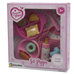 GIOCHERIA GGI210040 COCCOLE BACI Set Pappa 9 Accessori Assortiti 