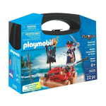 PLAYMOBIL 5655 VALIGETTA CON ZATTERA DEL PIRATA