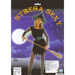 COSTUME STREGA SEXI TAGLIA LARGE ART.90200