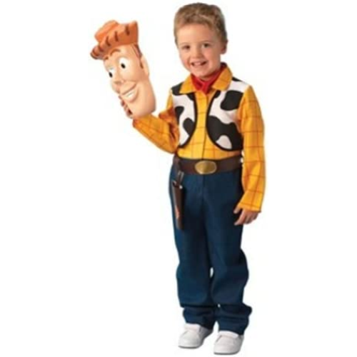 Eurotoys  13529 - COSTUME TOY STORY WOODY 3/4 ANNI TAGLIA SMALL - RUBIE'S