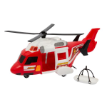 GIOCHERIA GGI220117/1 FAST WHEELS - Elicottero Forze dell'Ordine Rescue ROSSO 