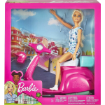 BARBIE CON SCOOTER GBK85