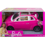 MATTEL GXR57 BARBIE FIAT 500 veicolo rosa a 4 posti con Bambola ed accessori inclusi - 3 ANNI +