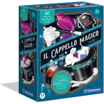 CLEMENTONI 16184 GIOCO CAPPELLO MAGICO, GIOCO DA TAVOLO CON 40 FAVOLOSI TRUCCHI - 7 ANNI +