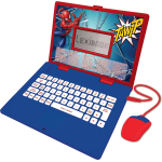 LEXIBOOK JC598SPi5 Spider-Man Computer portatile educativo bilingue italiano/inglese - 124 attività - 5 ANNI +