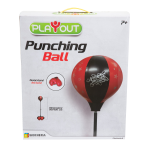 GIOCHERIA GGI190180 PLAY-OUT PUNCHING BALL CON GUANTONI