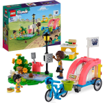 LEGO 41738 FRIENDS Bici di Soccorso dei Cani, Giochi per Bambini per la Cura degli Animali Domestici - 6 ANNI +