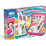 CLEMENTONI 18715 CREA IDEA FASHION DESIGNER Lavagna Luminosa, Kit Disegno Vestiti, Moda, Gioco Creativo - 7 ANNI +