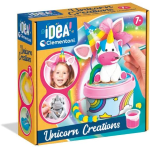 CLEMENTONI 18690 CREA IDEA CREAZIONI UNICORNO, Kit Pittura per Bambini Tema Unicorno - 7 ANNI +