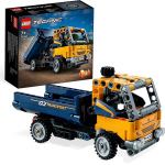 LEGO 42147 TECHNIC Camion Ribaltabile, Set 2 in 1 con Camioncino ed Escavatore Giocattolo - 7 ANNI +
