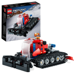 LEGO 42148 TECHNIC Gatto delle Nevi, Set 2 in 1 con Motoslitta e Spazzaneve Giocattolo - 7 ANNI +