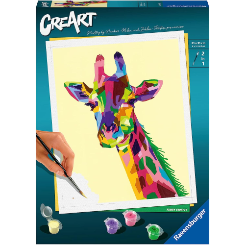 Eurotoys  4005556289936 - RAVENSBURGER 28993 CREART FUNKY GIRAFFA -  RAVENSBURGER