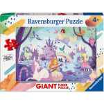 RAVENSBURGER 03148 PUZZLES 24 PEZZI MAXI IL PAESE DEGLI UNICORNI - 4 ANNI +