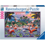 RAVENSBURGER 17082 PUZZLES 1000 PEZZI Pink Flamingoes