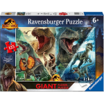 RAVENSBURGER 05690 PUZZLES 125 PEZZI MAXI JURASSIC WORLD - 6 ANNI +