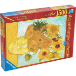 RAVENSBURGER 16206 PUZZLES 1500 PEZZI ART VAN GOGH: VASO DI GIRASOLI